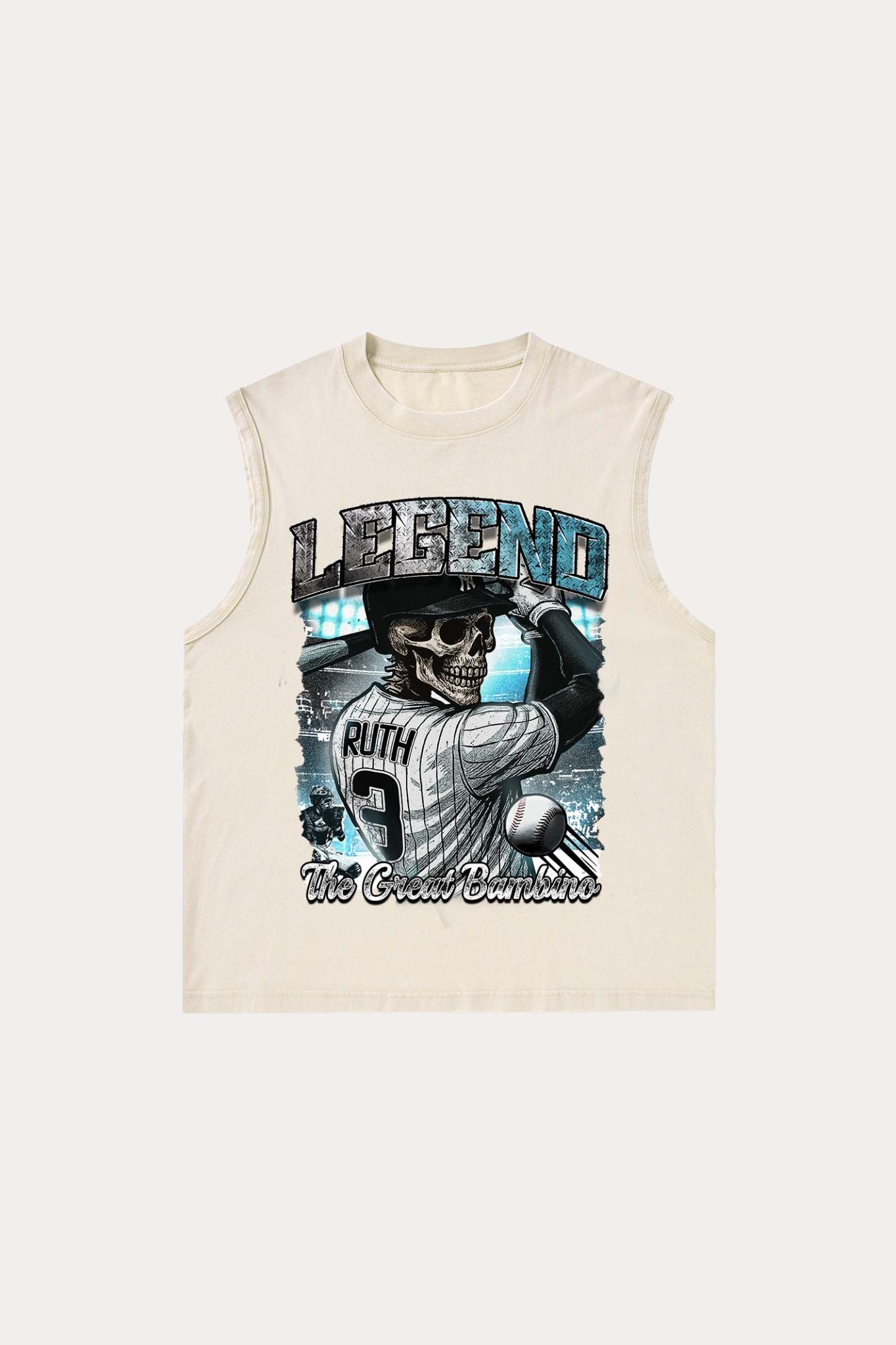 Evilnova Legend Washed Tank Top-Evilnova