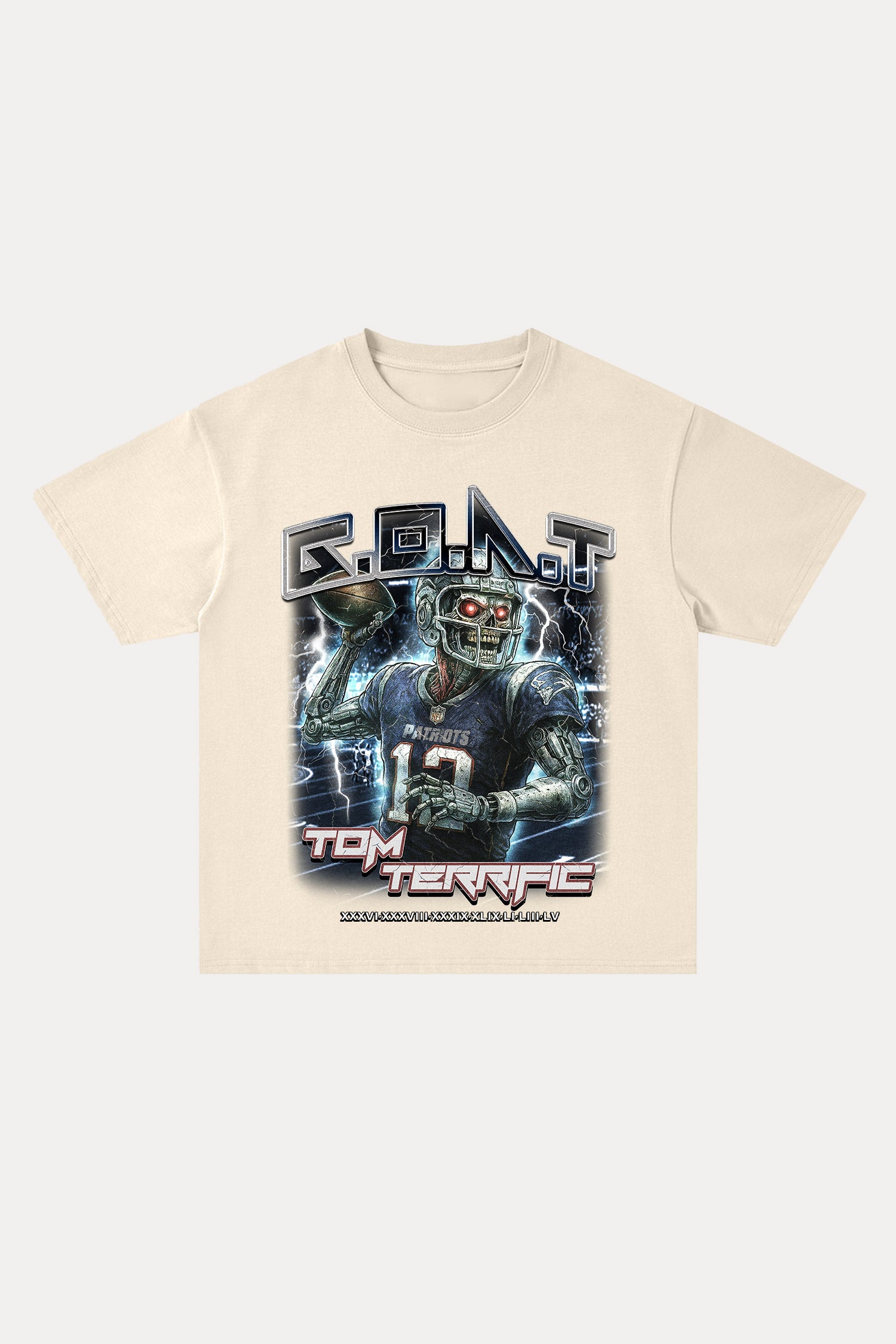 Evilnova Goat Cotton Oversize T-Shirt-Evilnova