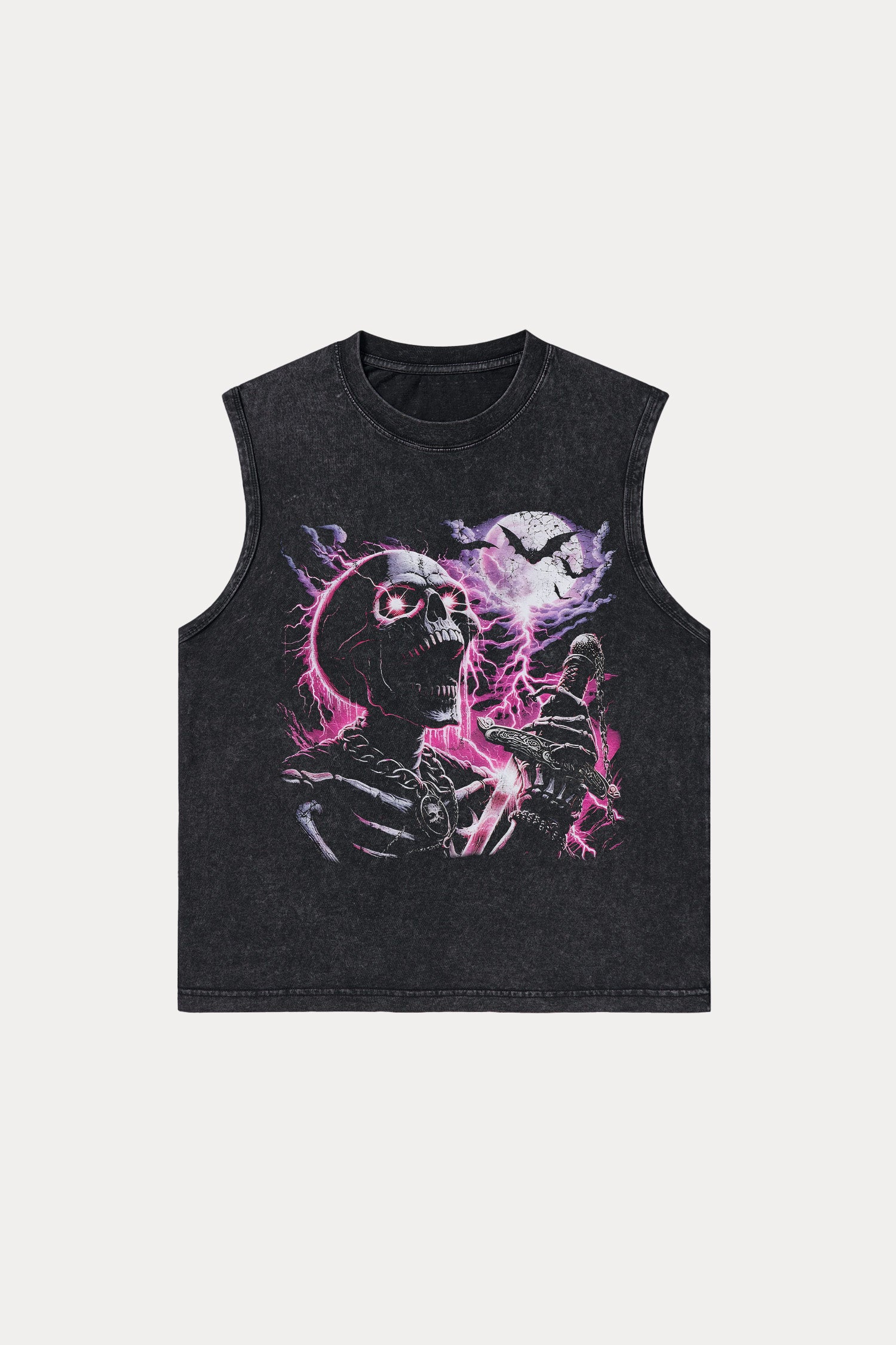 Evilnova Thunder Washed Tank Top-Evilnova