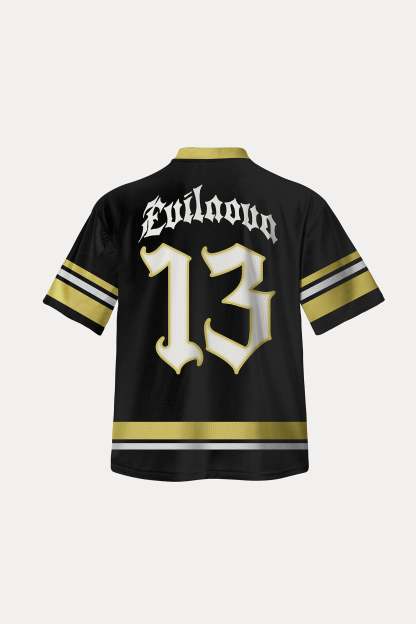 Evilnova Skull NO.13 Mesh Sport Jersey-Evilnova