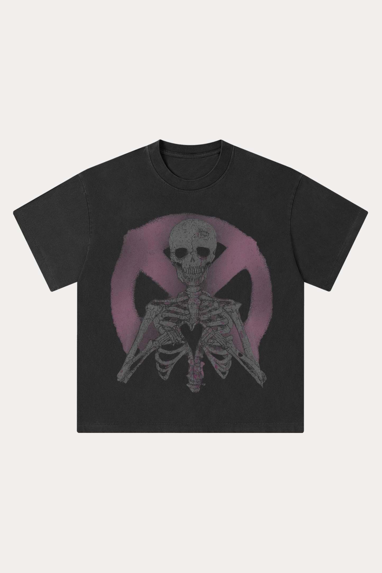 Evilnova Peace Washed Streetwear T-Shirt-Evilnova