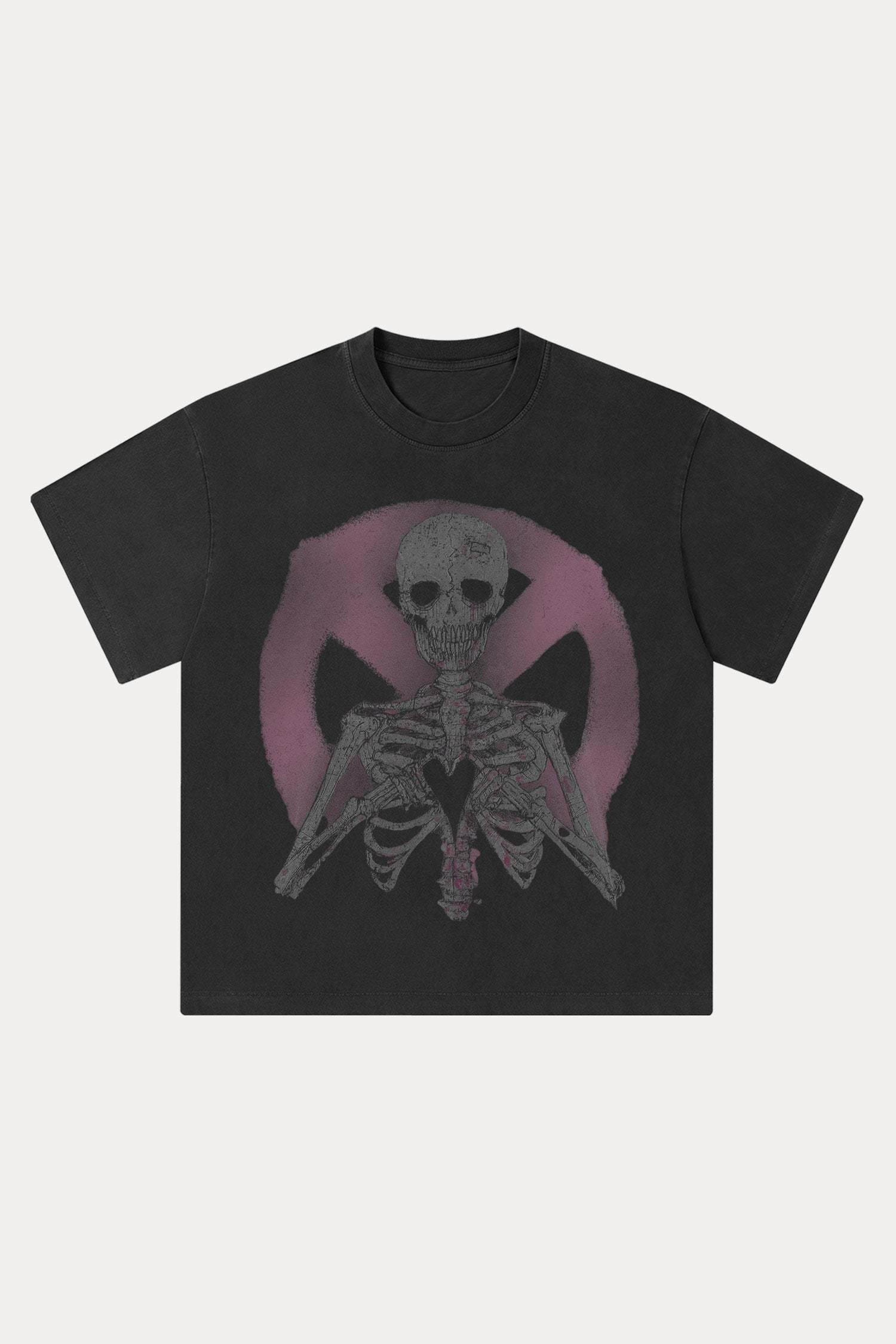 Evilnova Peace Washed Streetwear T-Shirt-Evilnova