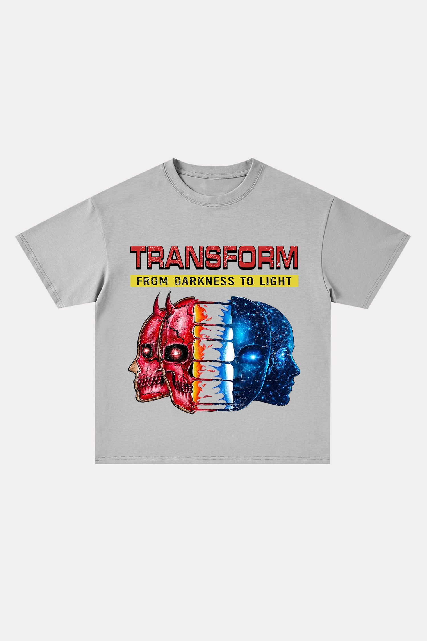 Evilnova Transform Cotton Oversize T-Shirt-Evilnova