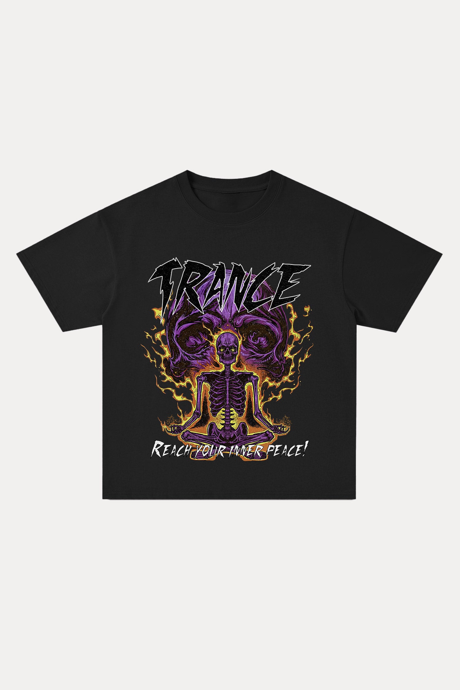 Evilnova Trance Cotton Oversize T-Shirt-Evilnova