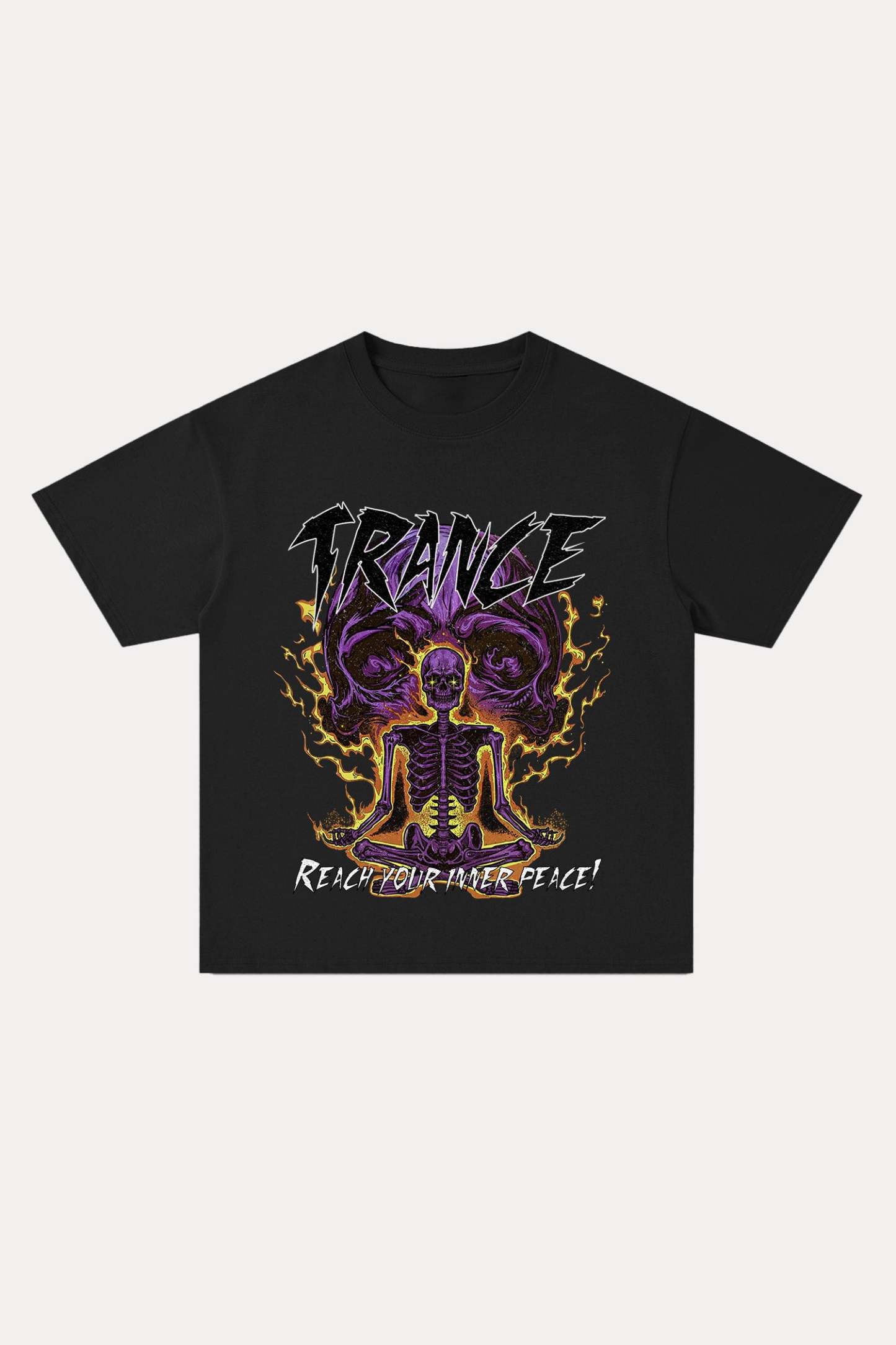 Evilnova Trance Cotton Oversize T-Shirt-Evilnova