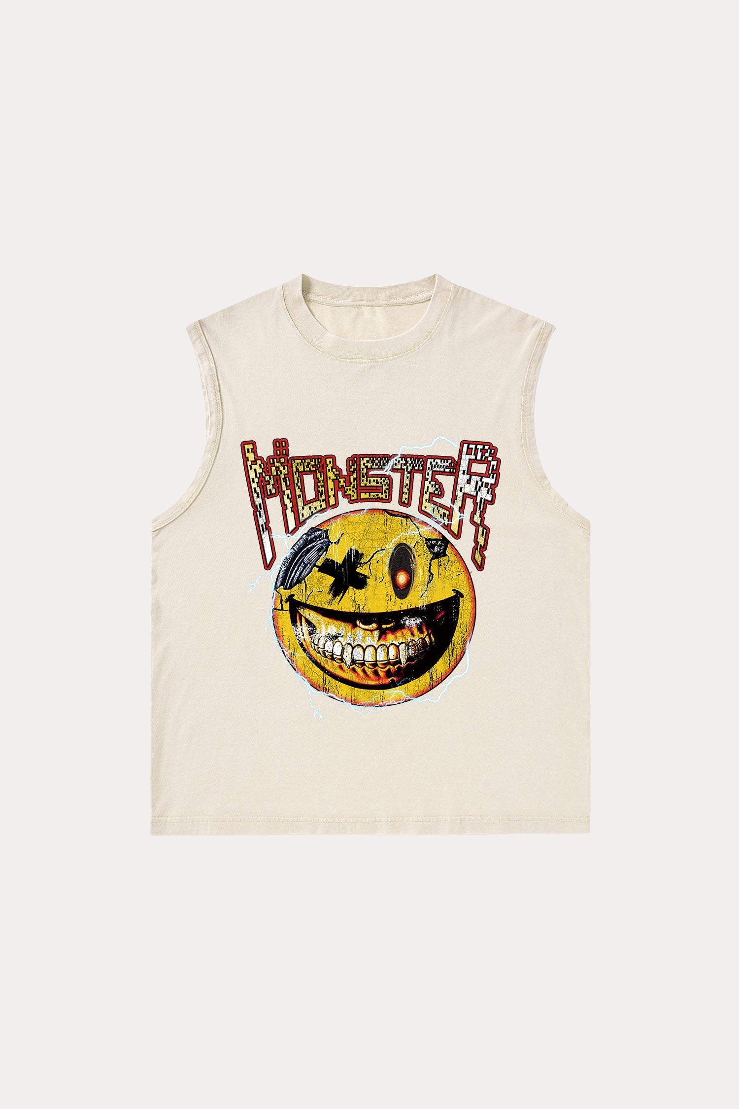 Evilnova Monster Washed Tank Top-Evilnova