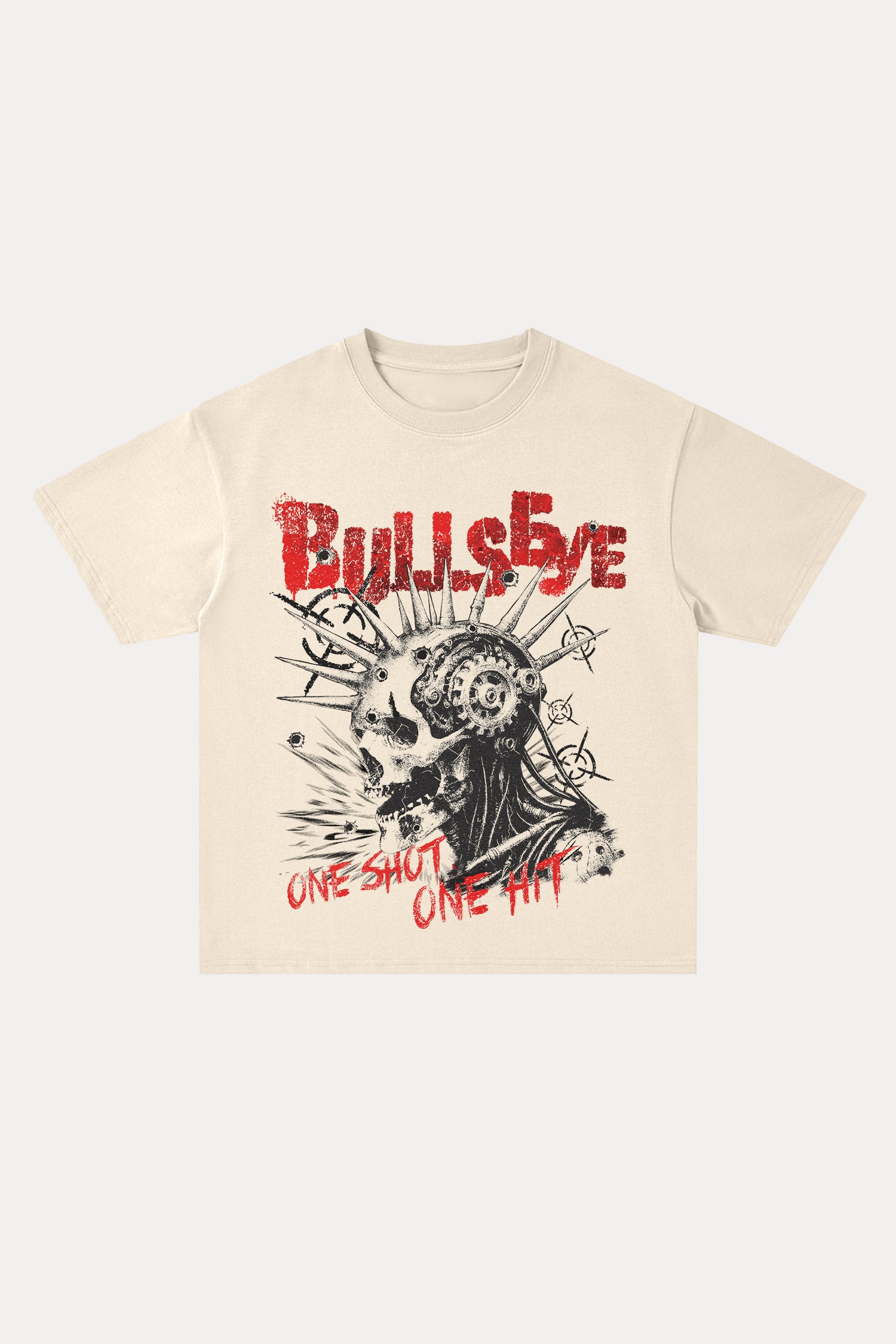 Evilnova Bullseye Cotton Oversize T-Shirt-Evilnova