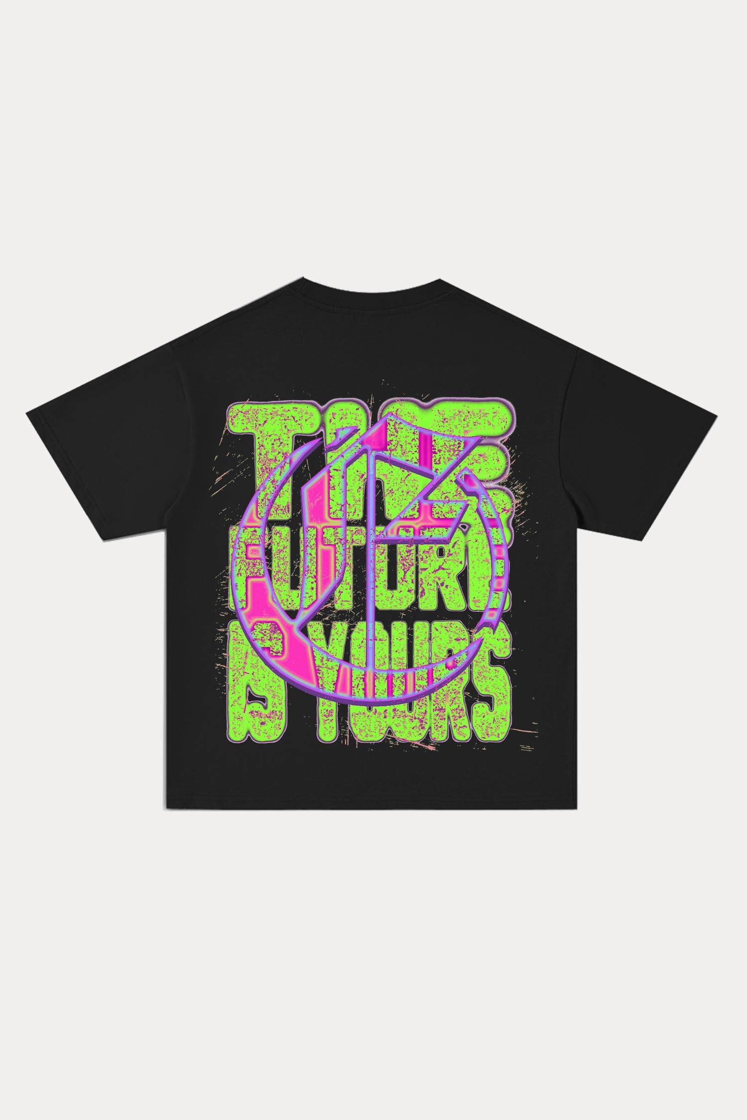 Evilnova Energy Figure Cotton Oversize T-Shirt-Evilnova