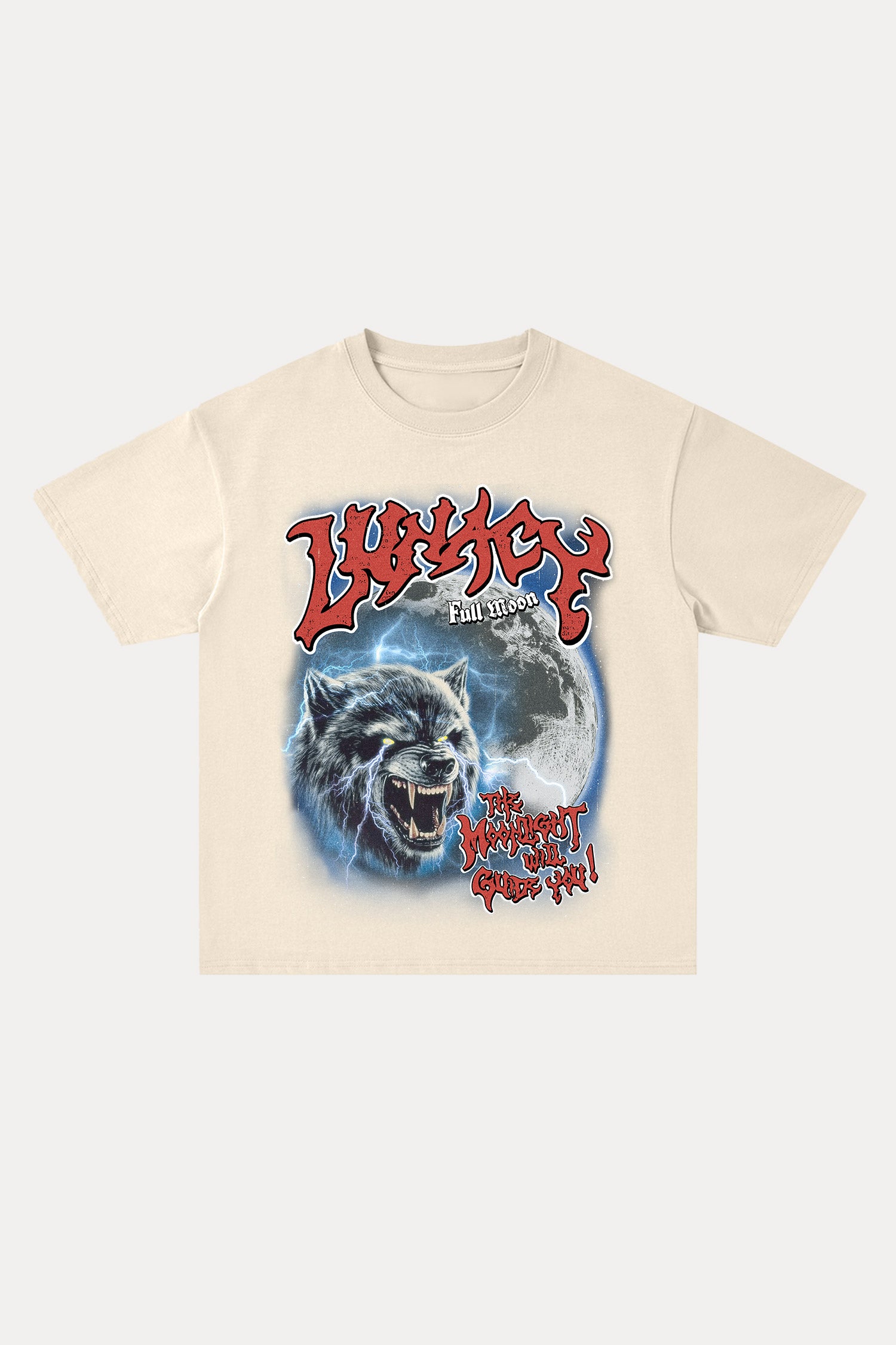 Evilnova Lunacy Cotton Oversize T-Shirt-Evilnova