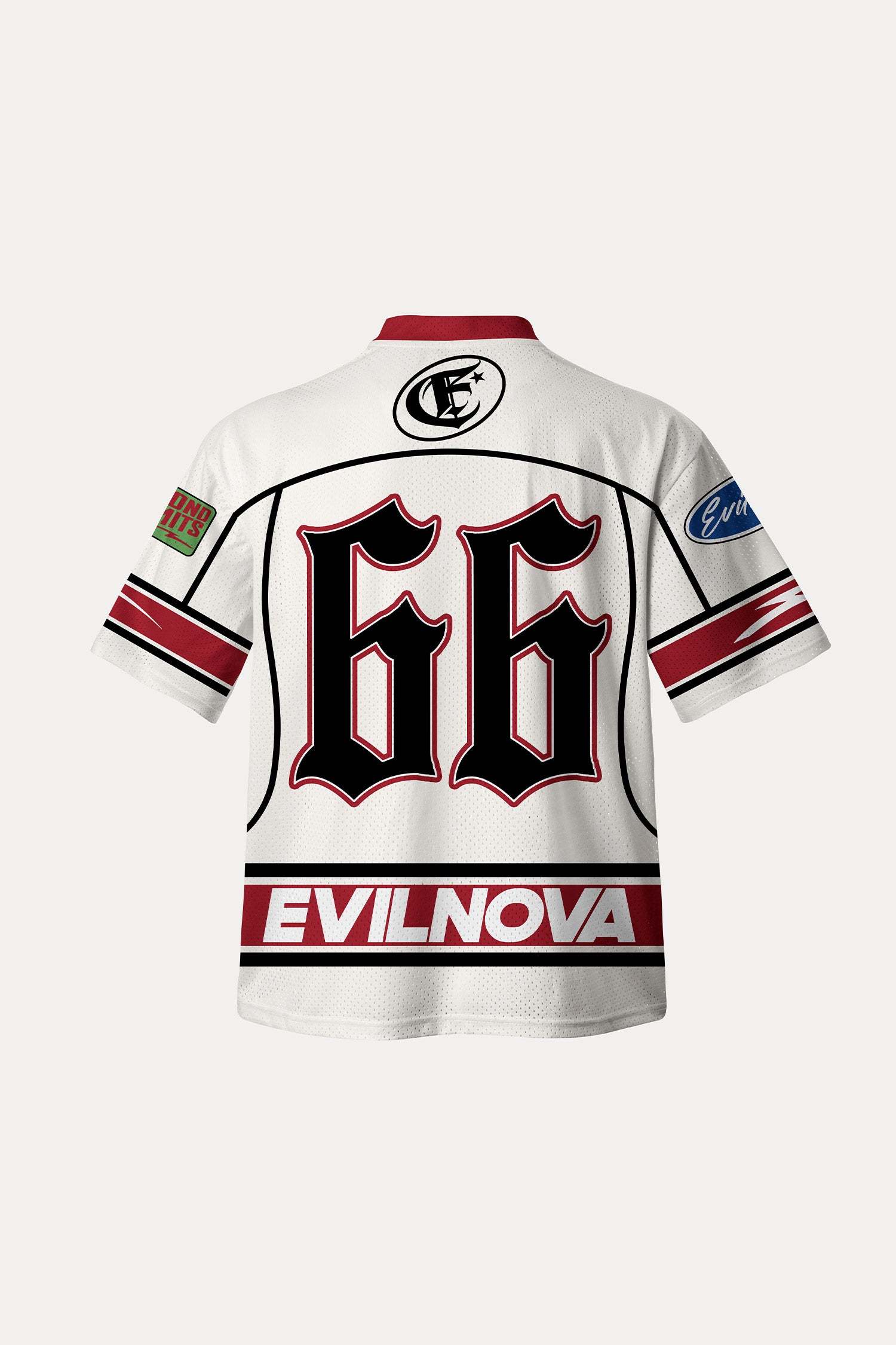 Evilnova Beyond Limits NO.66 Mesh Sport Jersey-Evilnova