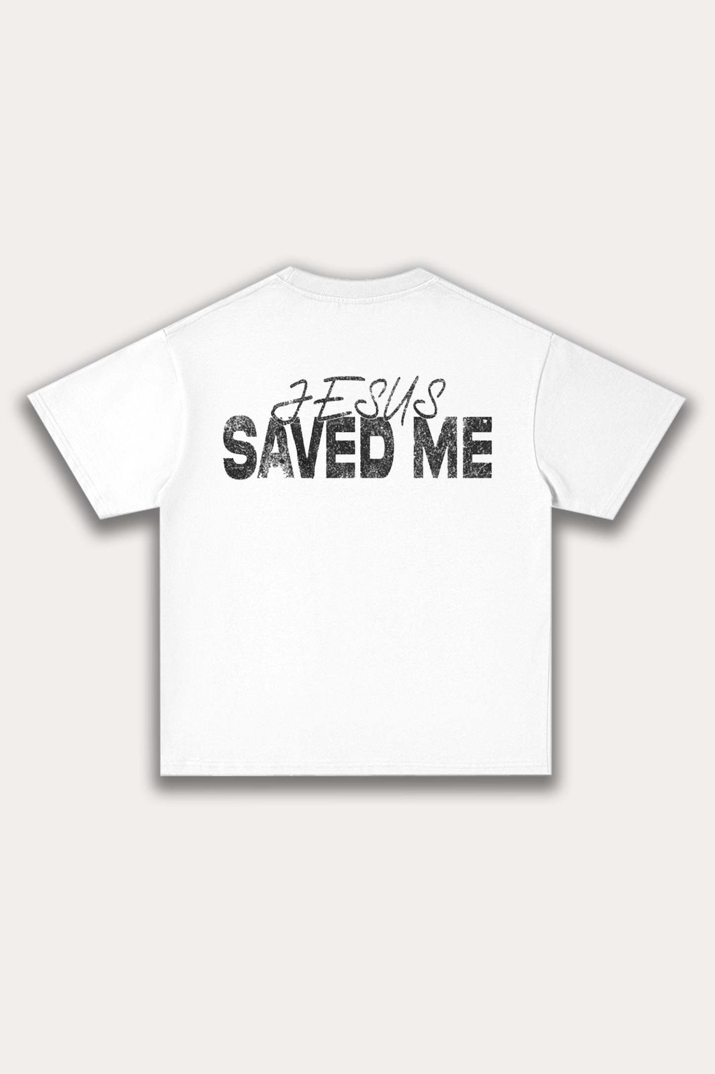 Evilnova Saved Me Cotton Oversize T-Shirt-Evilnova
