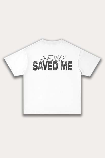 Evilnova Saved Me Cotton Oversize T-Shirt-Evilnova