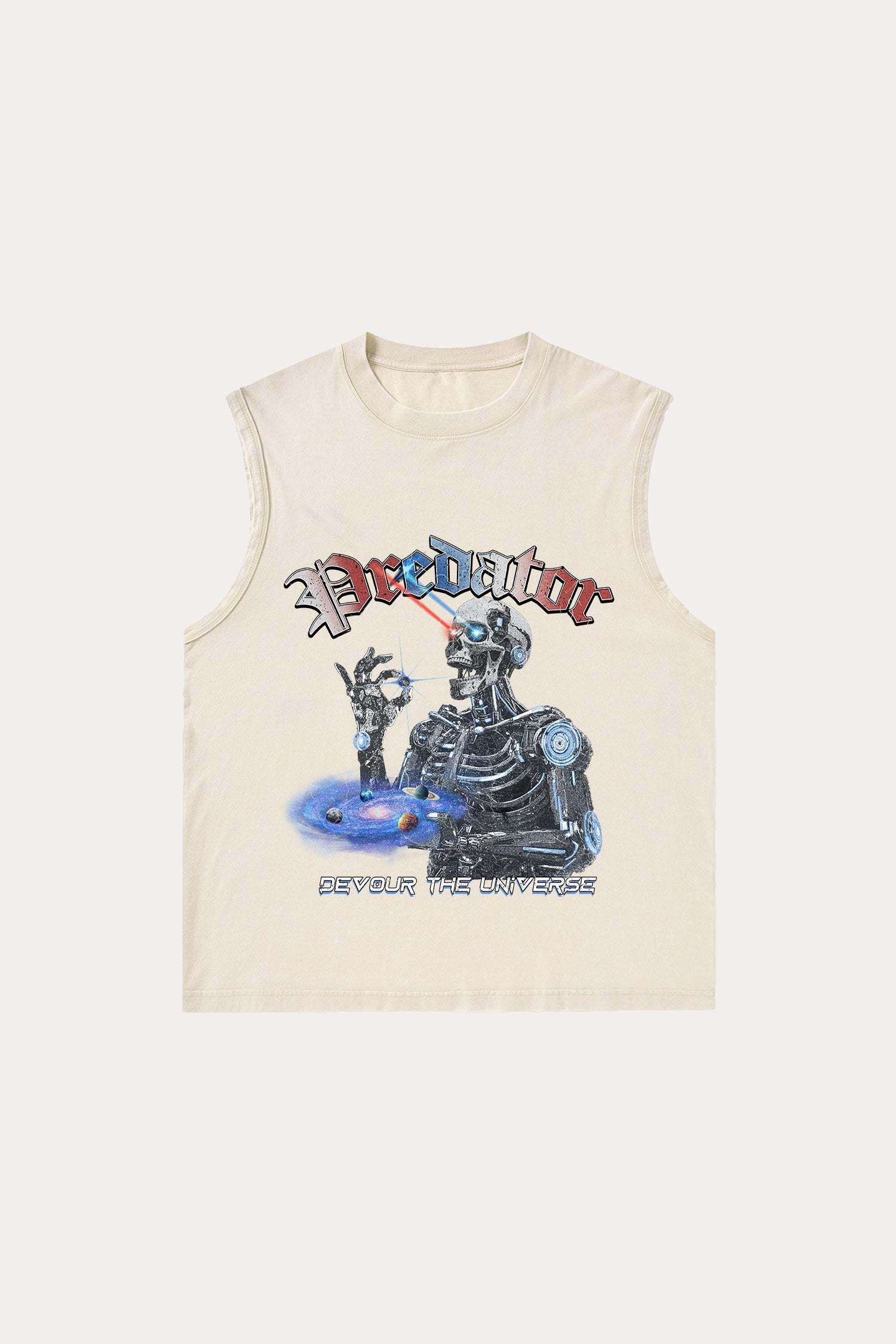 Evilnova Predator Washed Tank Top-Evilnova