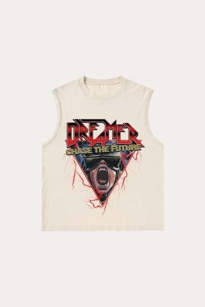Evilnova Dreamer Washed Tank Top-Evilnova