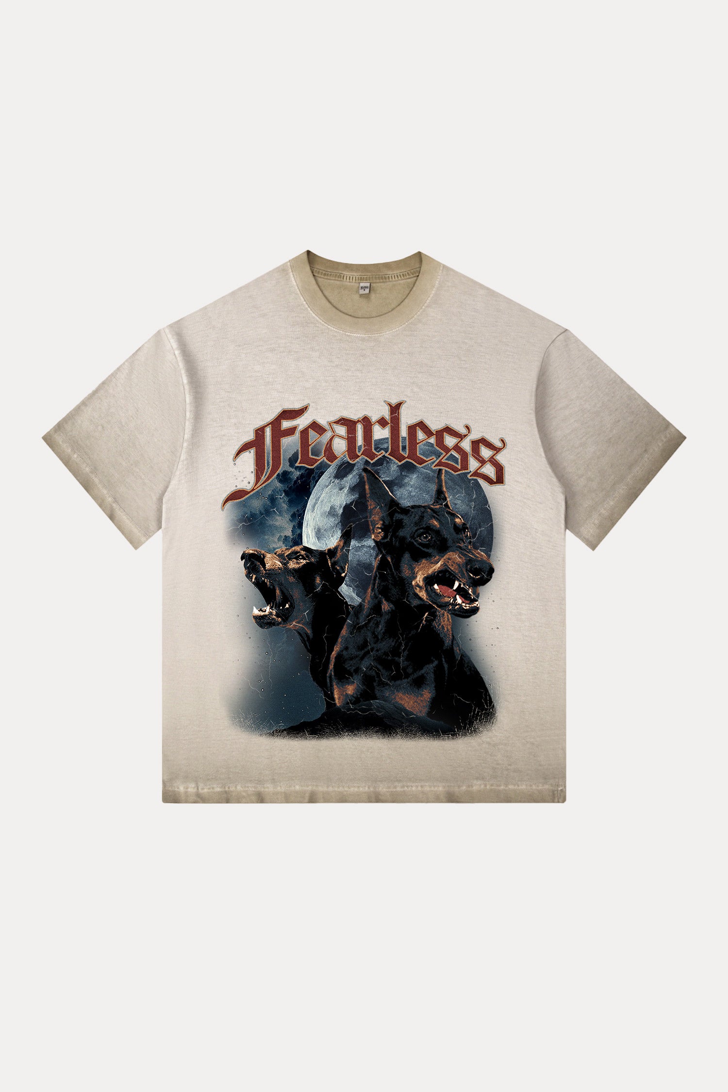 Evilnova Fearless Gradient Washed T-Shirt-Evilnova