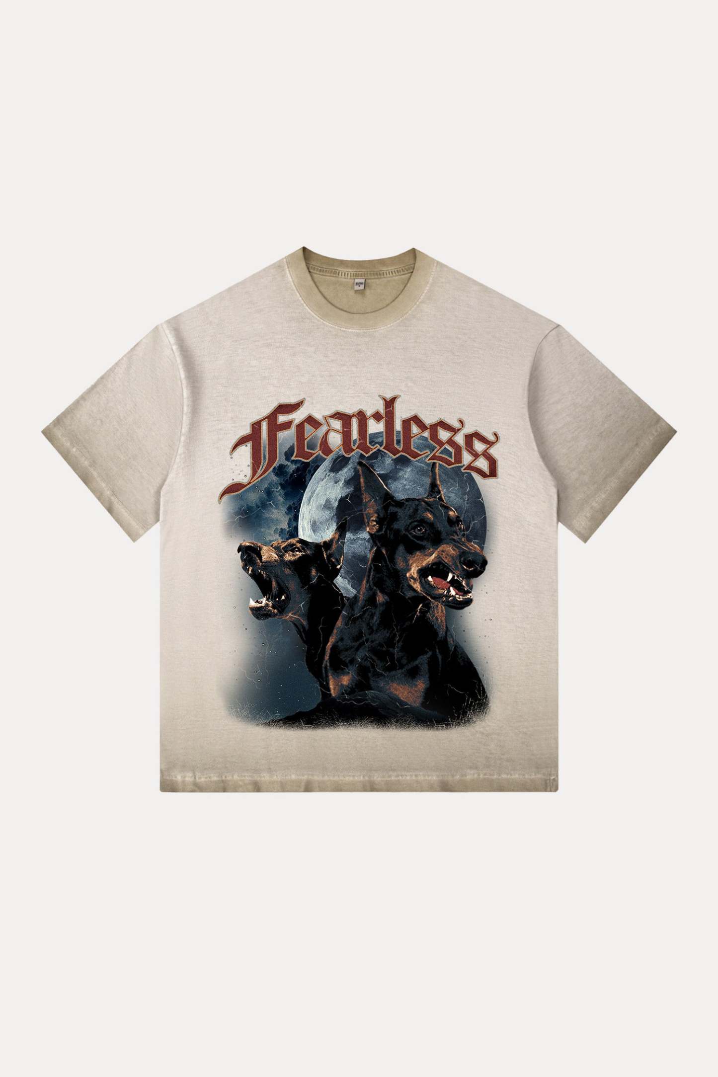 Evilnova Fearless Gradient Washed T-Shirt-Evilnova