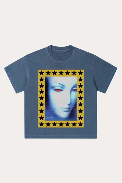 Evilnova Phantom Washed Streetwear T-Shirt-Evilnova