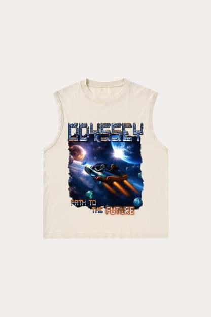 Evilnova Odyssey Washed Tank Top-Evilnova