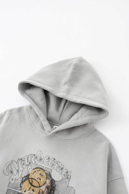 Evilnova God Does Not Play Dice Washed Streetwear Hoodie