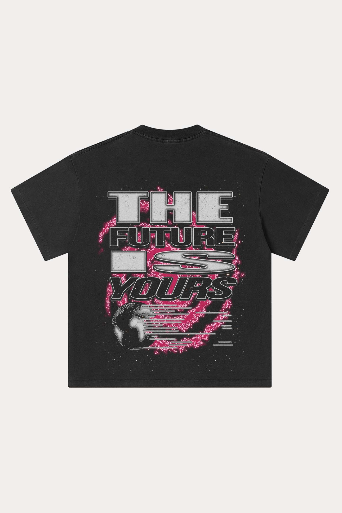Evilnova Galactic Child Washed Streetwear T-Shirt-Evilnova