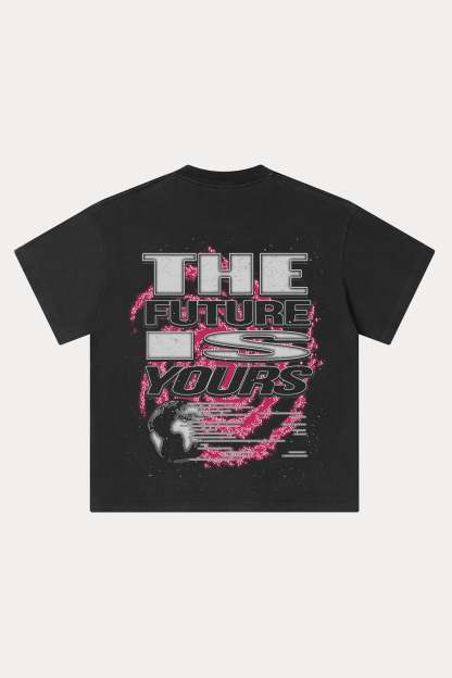 Evilnova Galactic Child Washed Streetwear T-Shirt-Evilnova