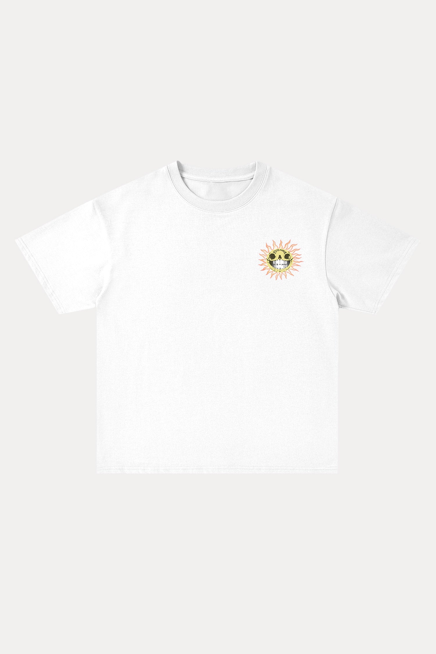 Evilnova The Grin of Doom Cotton Oversize T-Shirt-Evilnova