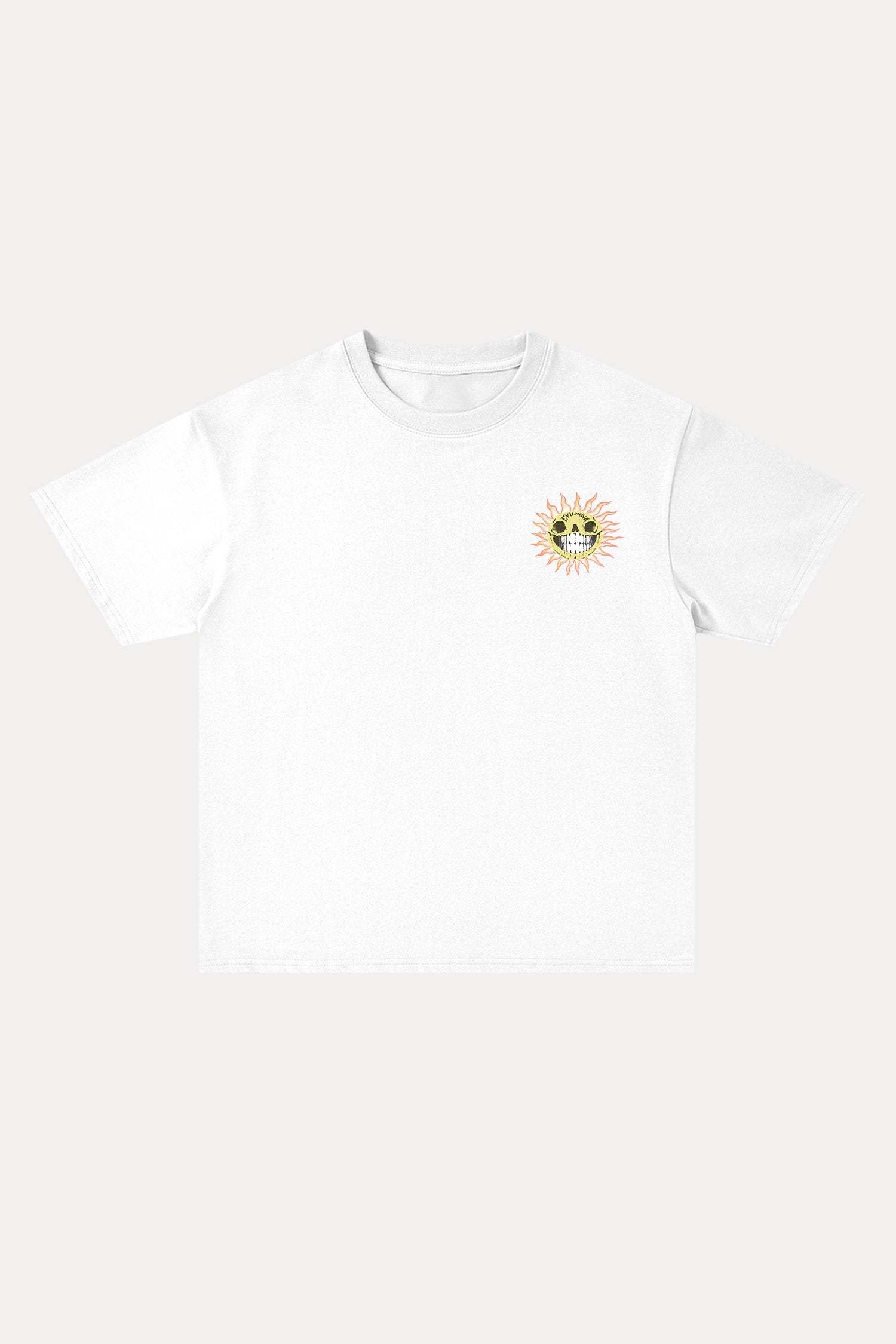 Evilnova The Grin of Doom Cotton Oversize T-Shirt-Evilnova