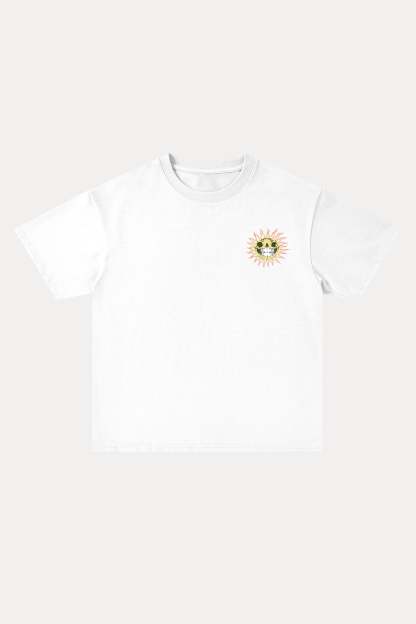 Evilnova The Grin of Doom Cotton Oversize T-Shirt-Evilnova