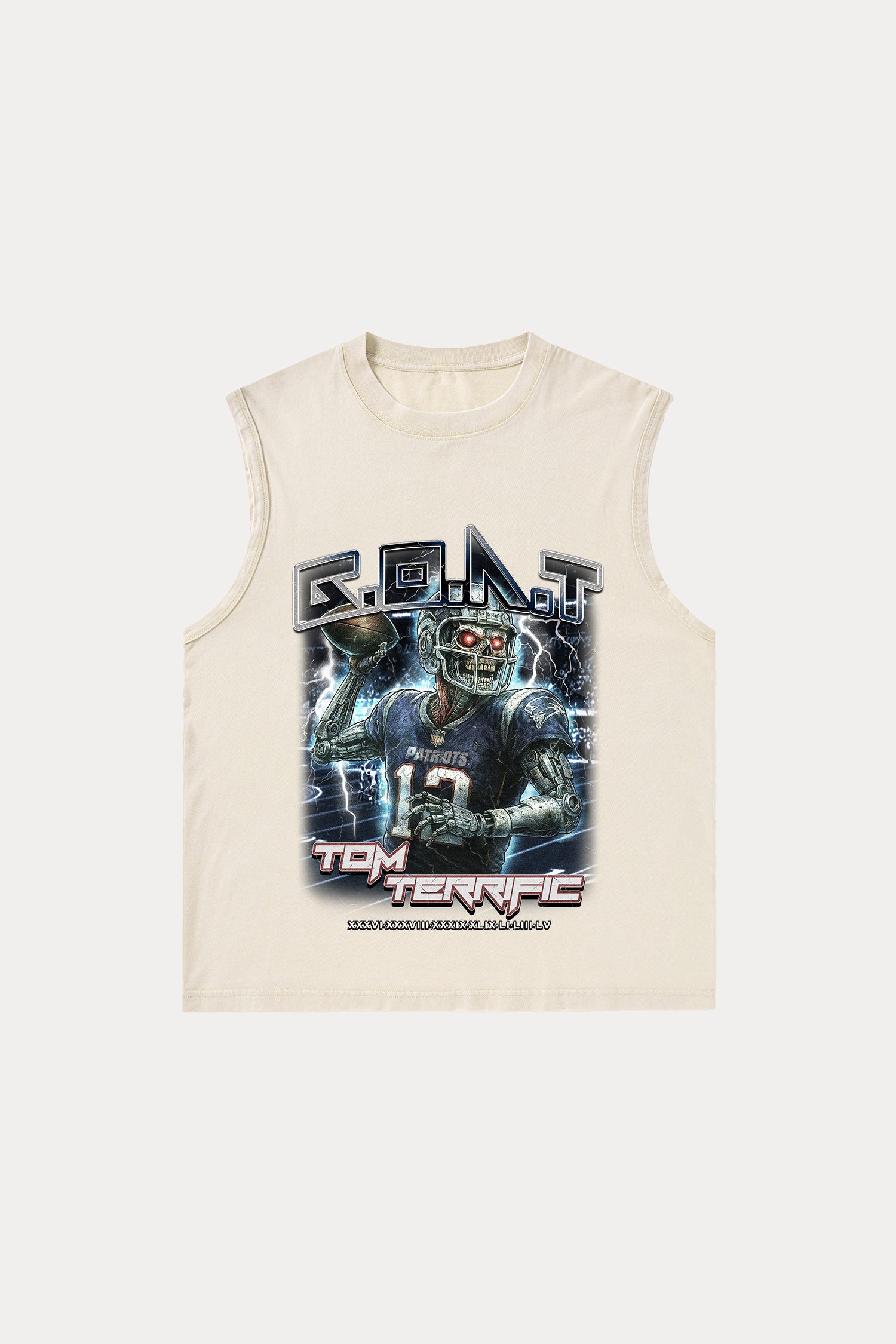 Evilnova Goat Washed Tank Top-Evilnova