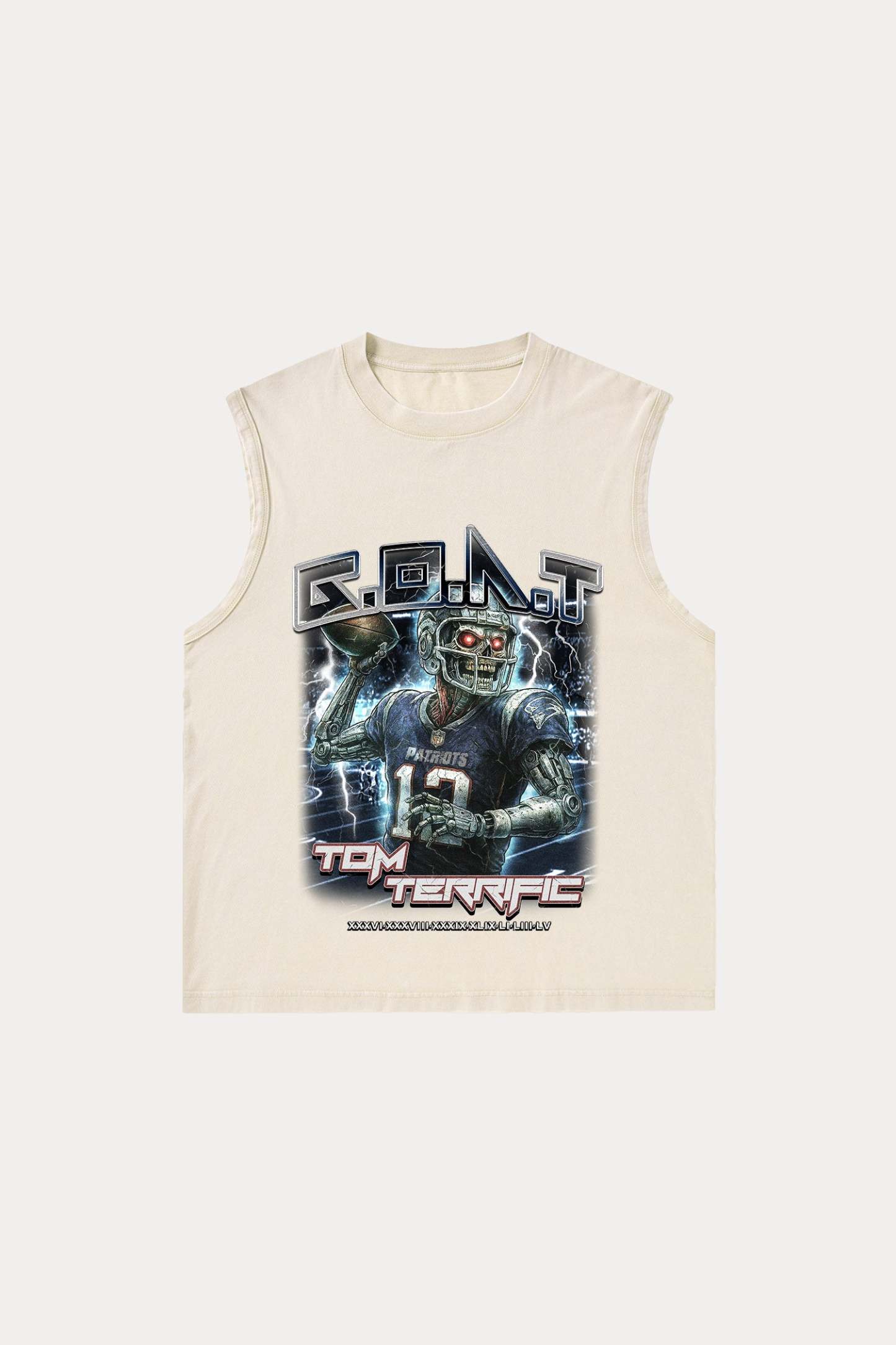 Evilnova Goat Washed Tank Top-Evilnova