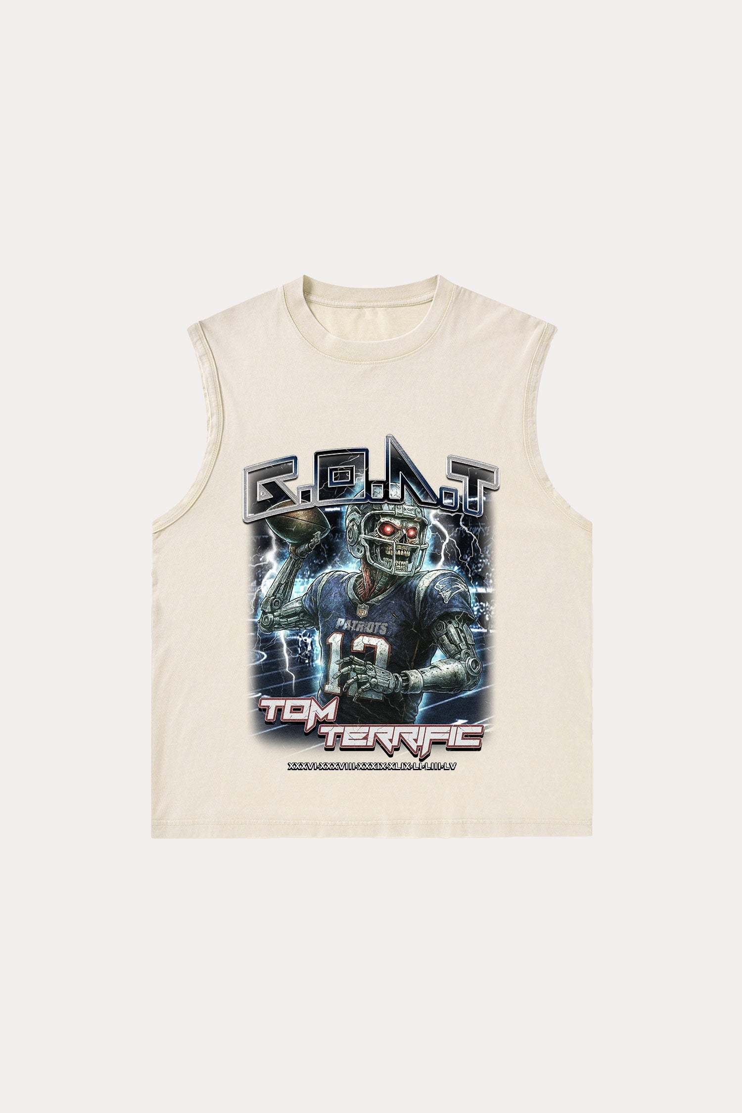 Evilnova Goat Washed Tank Top-Evilnova