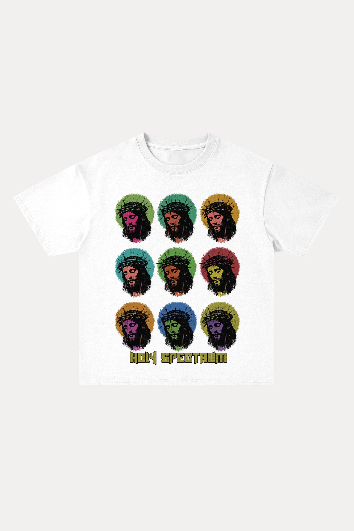 Evilnova Holy Spectrum Cotton Oversize T-Shirt-Evilnova