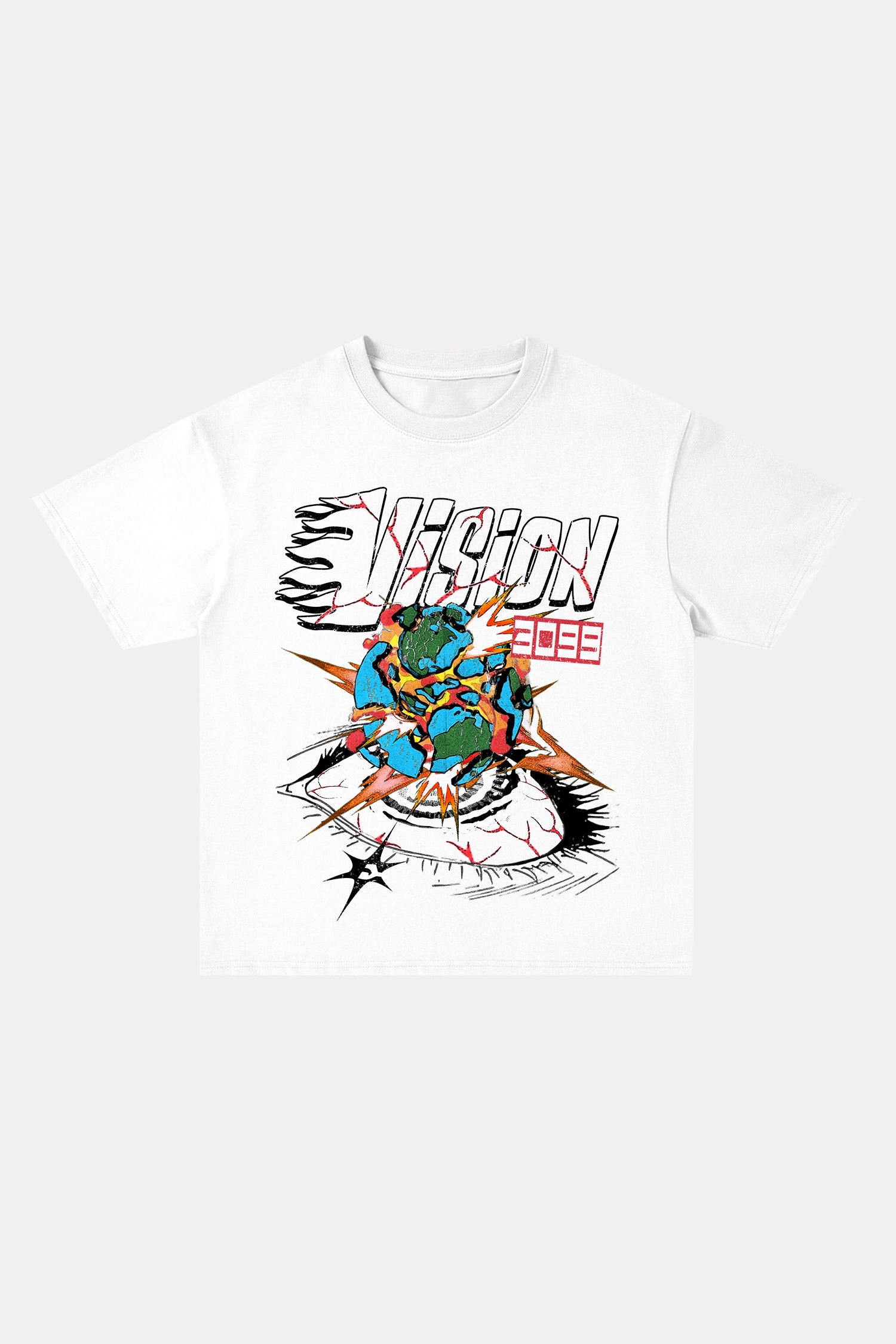 Evilnova Vision Cotton Oversize T-Shirt-Evilnova