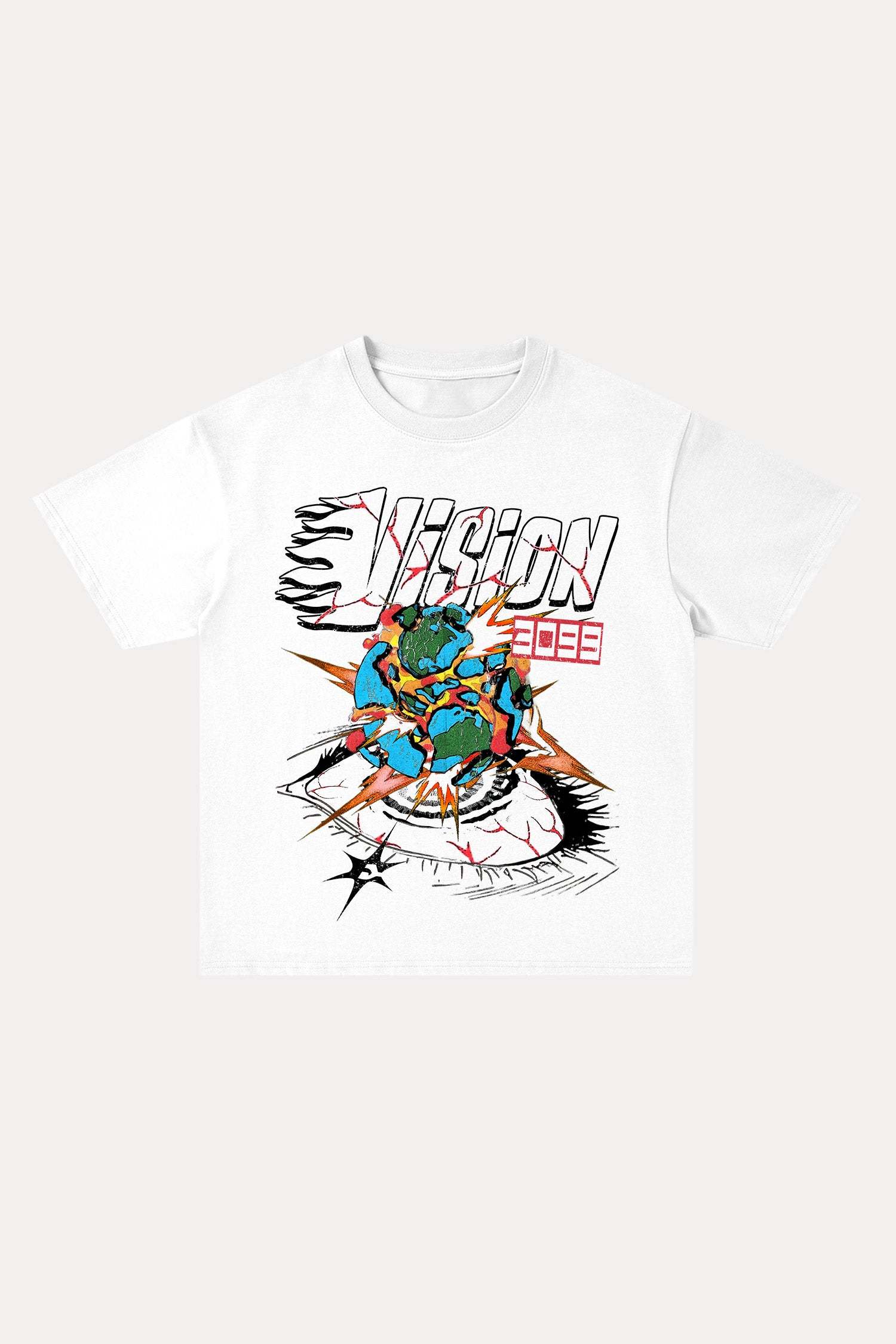 Evilnova Vision Cotton Oversize T-Shirt-Evilnova