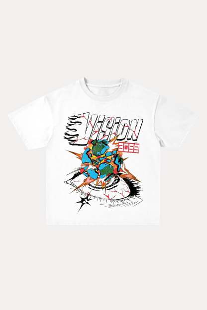 Evilnova Vision Cotton Oversize T-Shirt-Evilnova