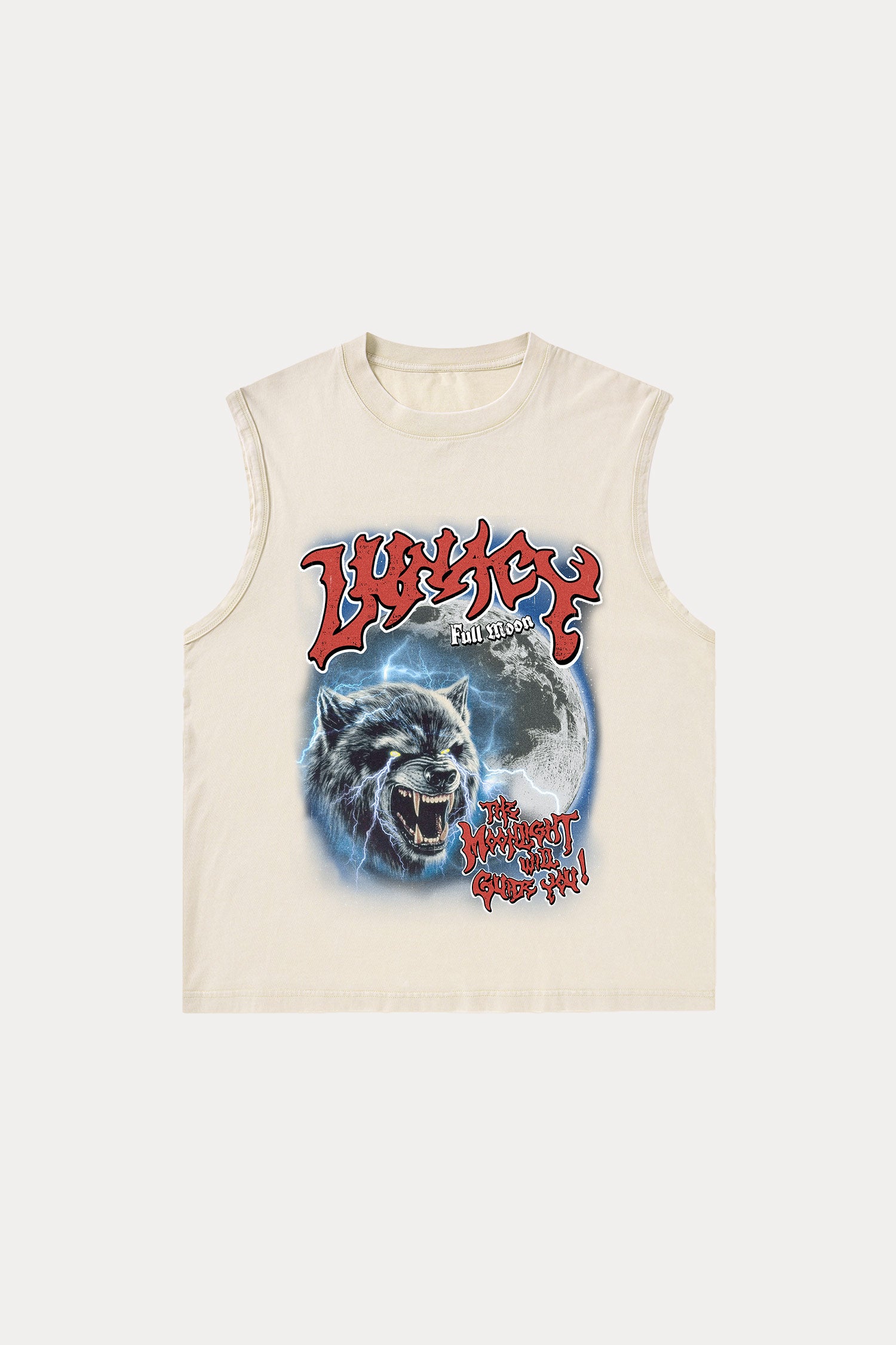 Evilnova Lunacy Washed Tank Top-Evilnova