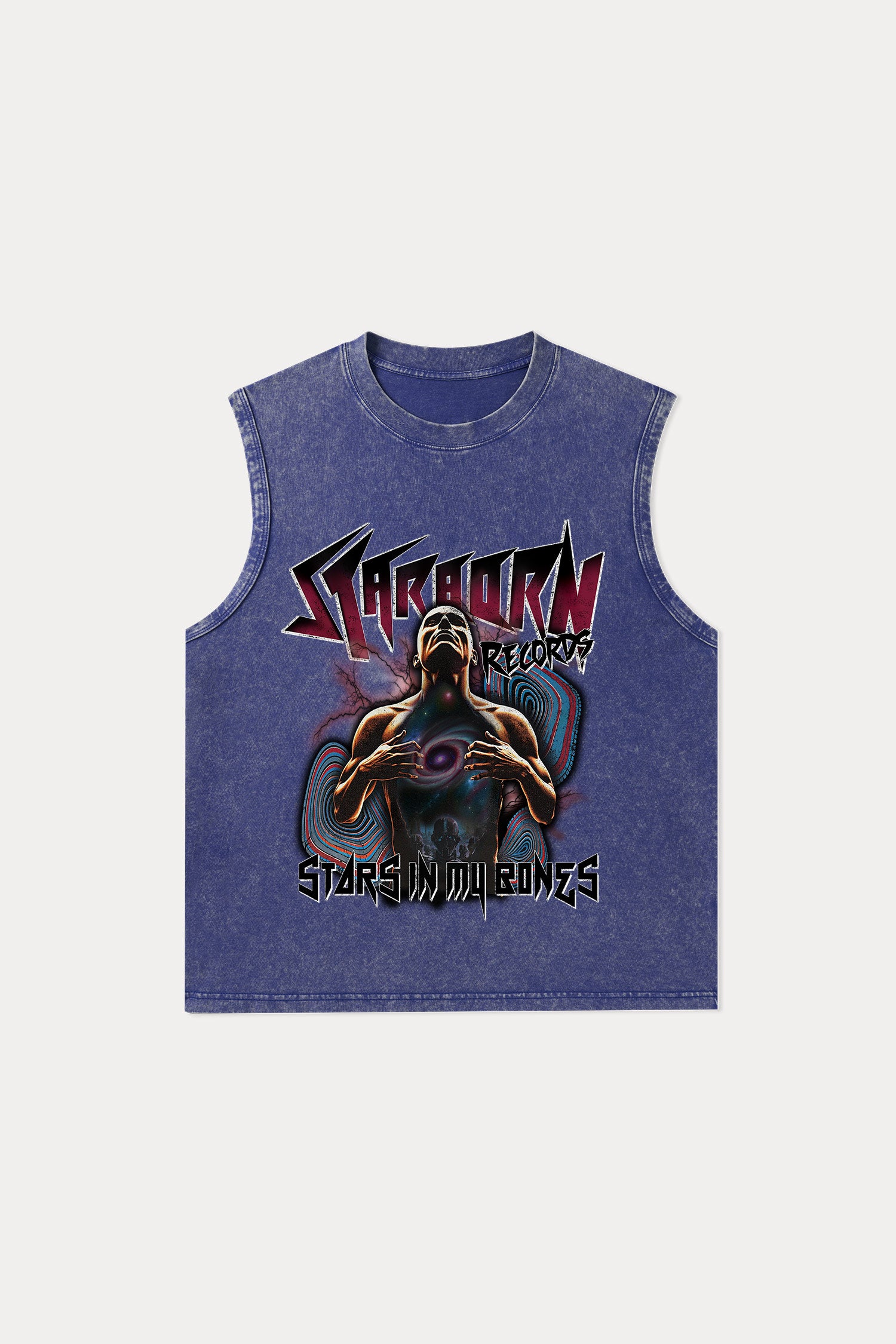 Evilnova Starborn Washed Tank Top-Evilnova