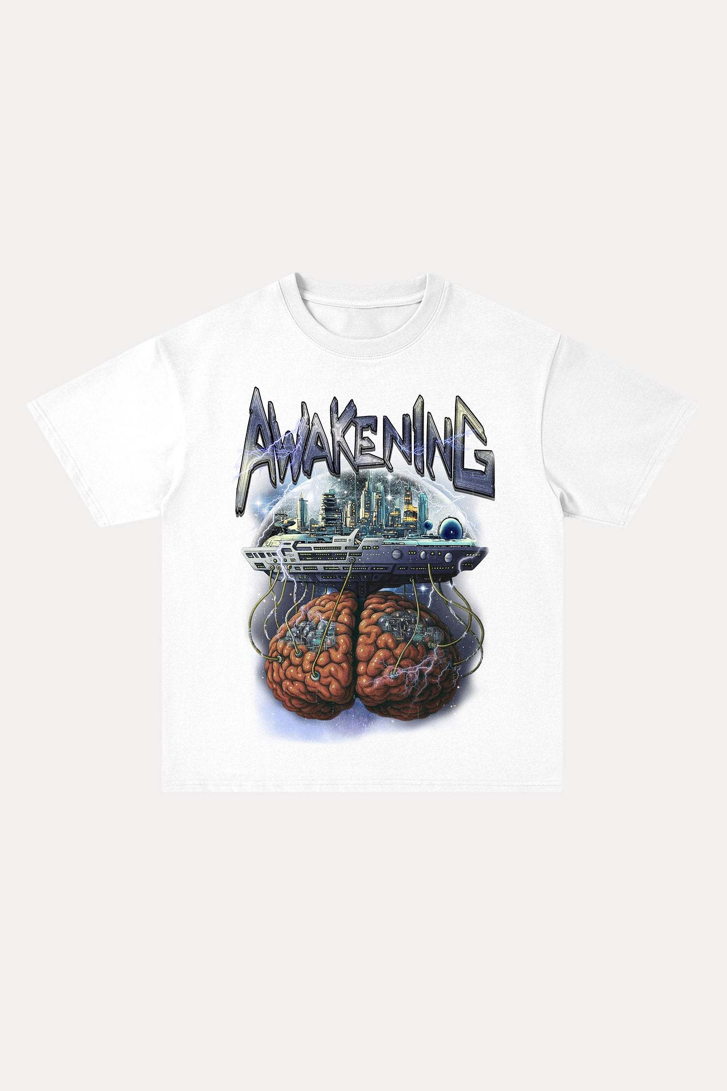 Evilnova Awakening Cotton Oversize T-Shirt-Evilnova
