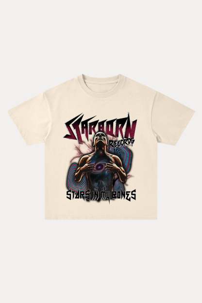 Evilnova Starborn Cotton Oversize T-Shirt-Evilnova