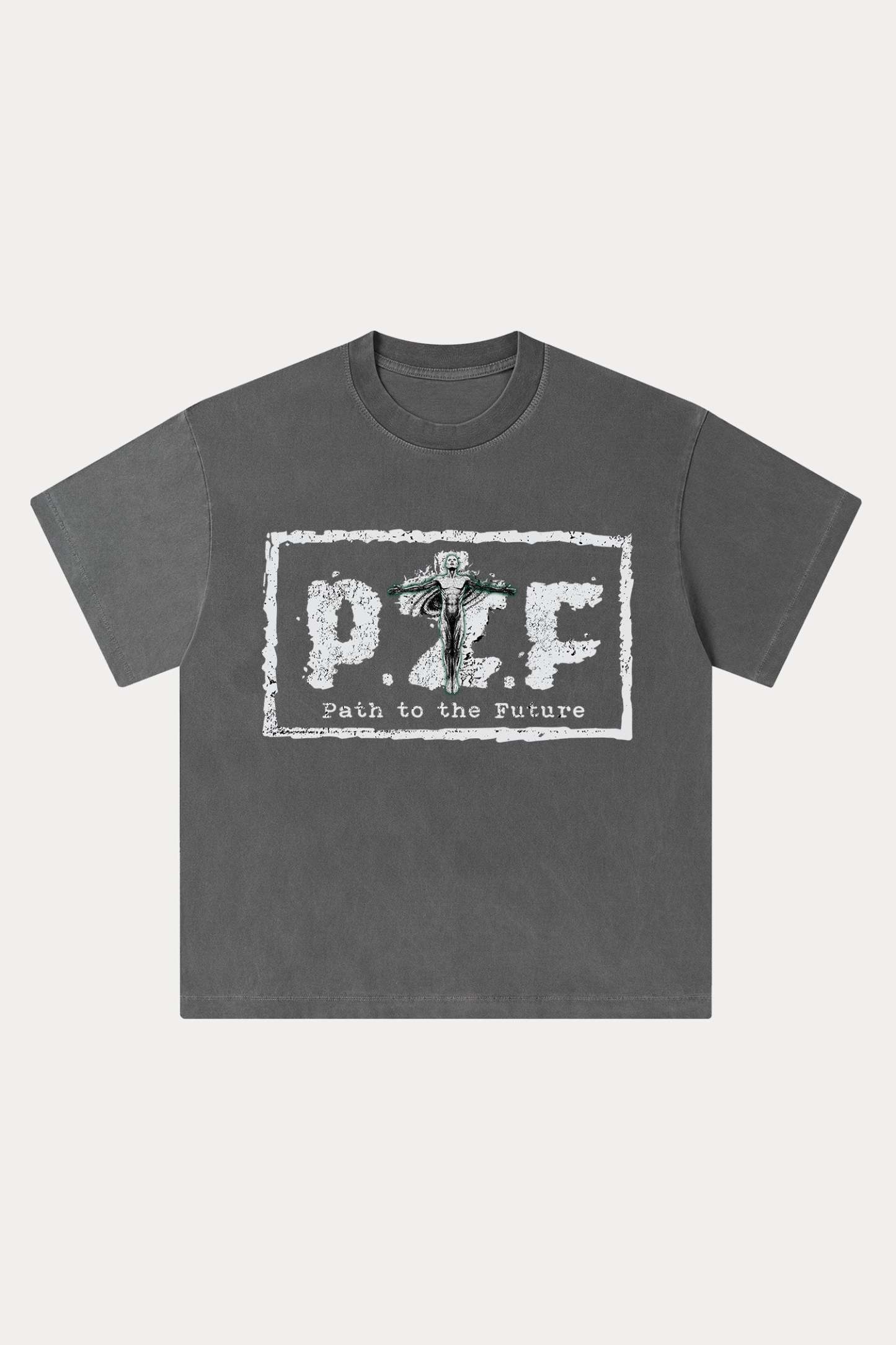 Evilnova P2F Washed Streetwear T-Shirt-Evilnova