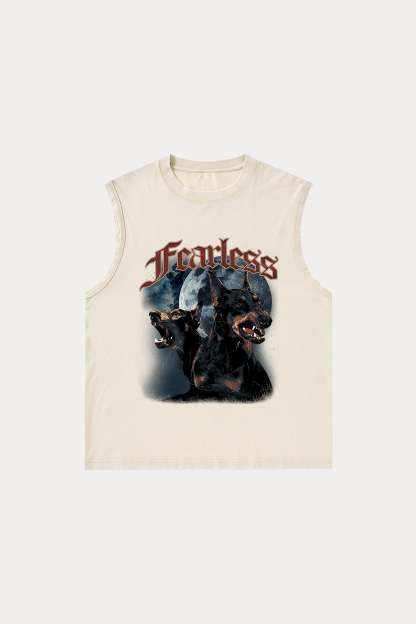 Evilnova Fearless Washed Tank Top-Evilnova