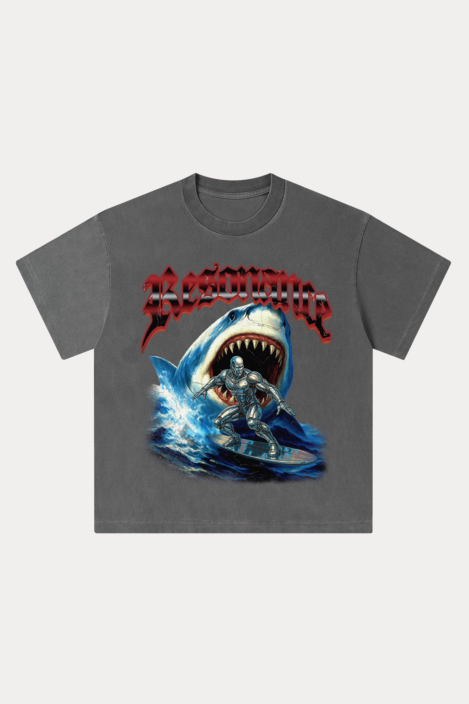 Evilnova Resonance Washed Streetwear T-Shirt-Evilnova