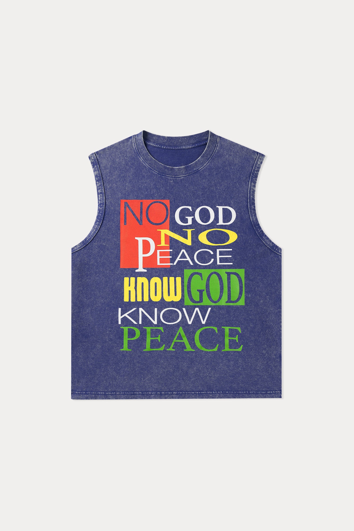 Evilnova God Washed Tank Top-Evilnova