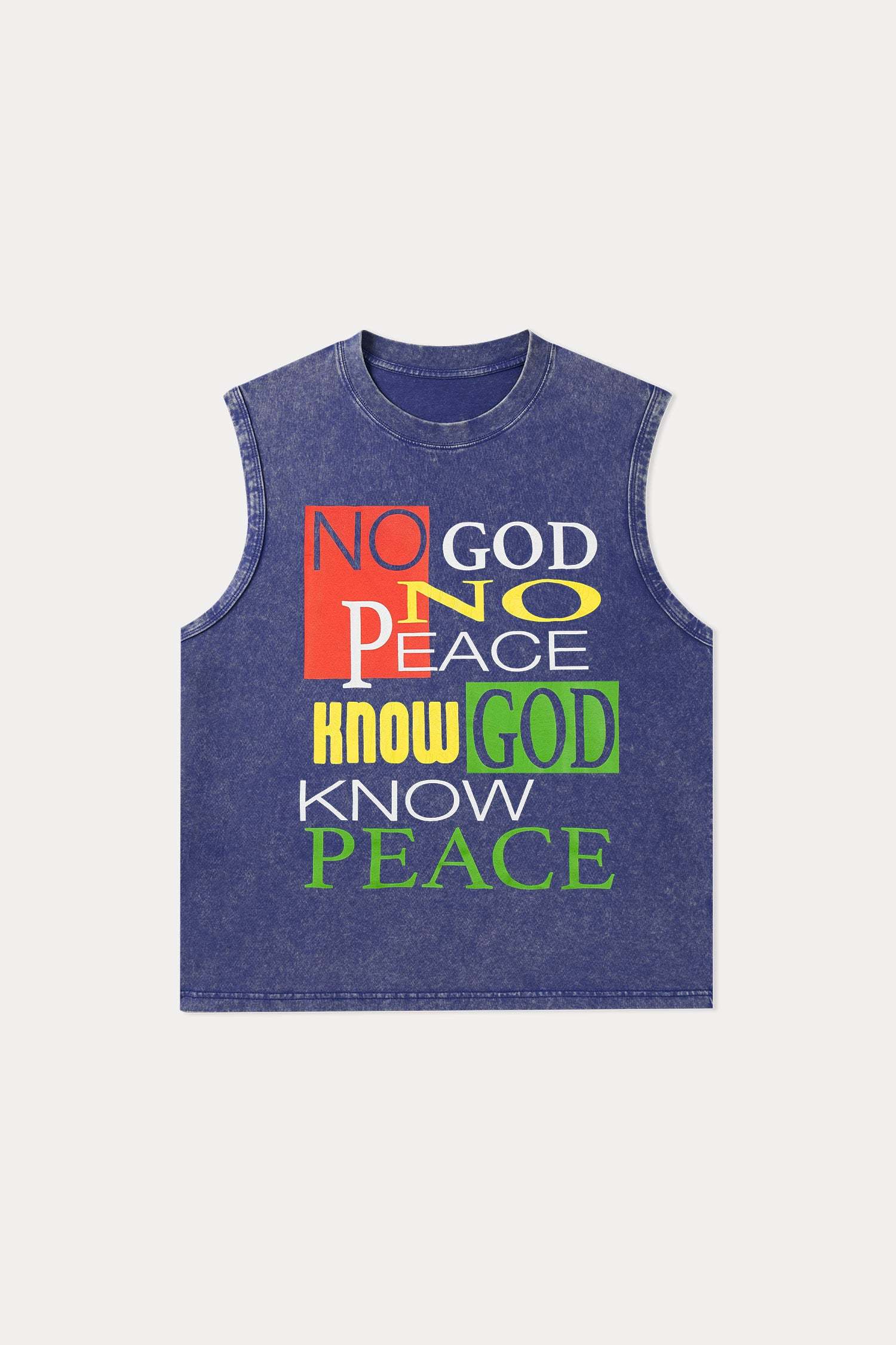 Evilnova God Washed Tank Top-Evilnova