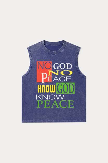 Evilnova God Washed Tank Top-Evilnova