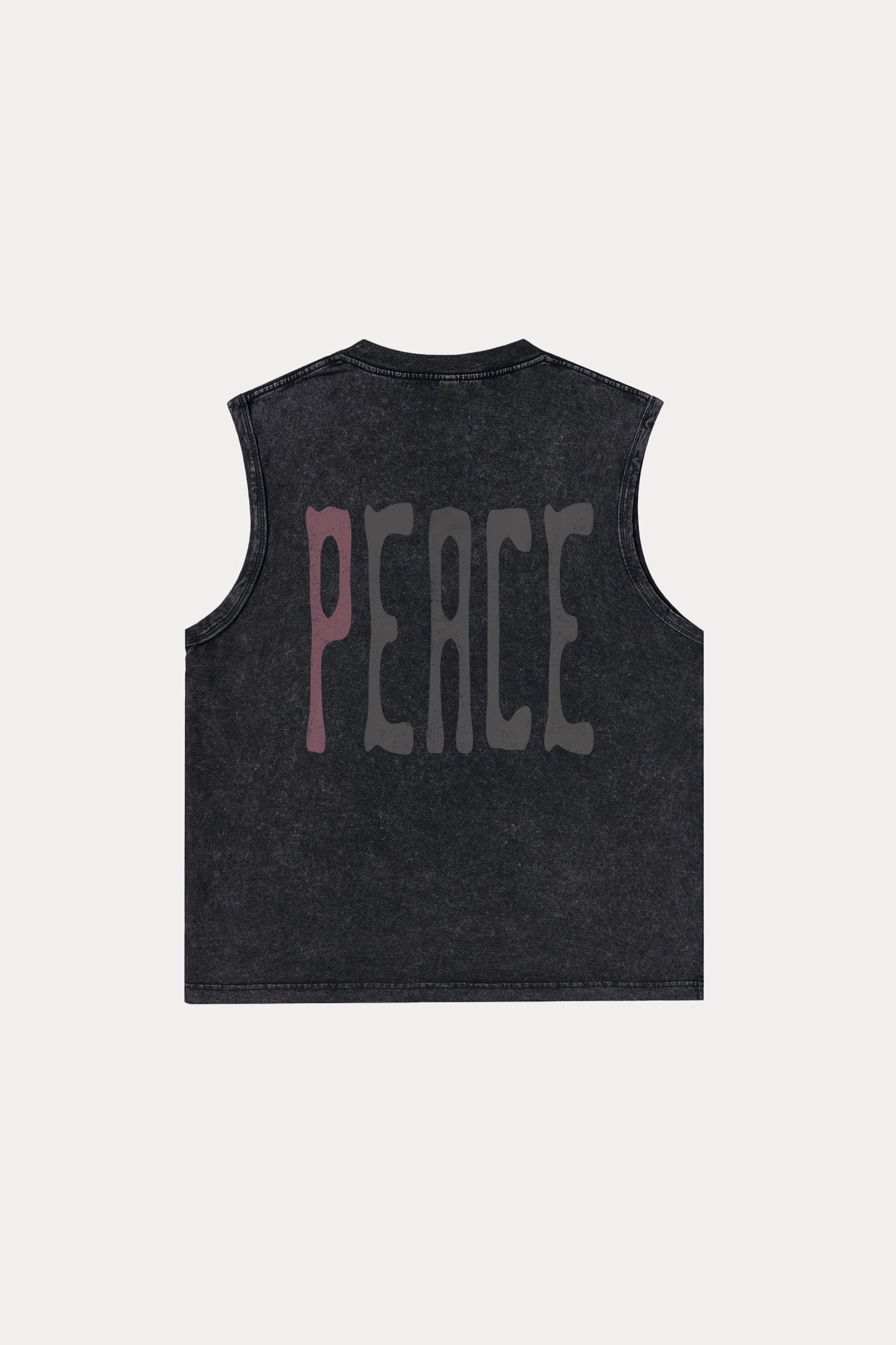 Evilnova Peace Washed Tank Top-Evilnova