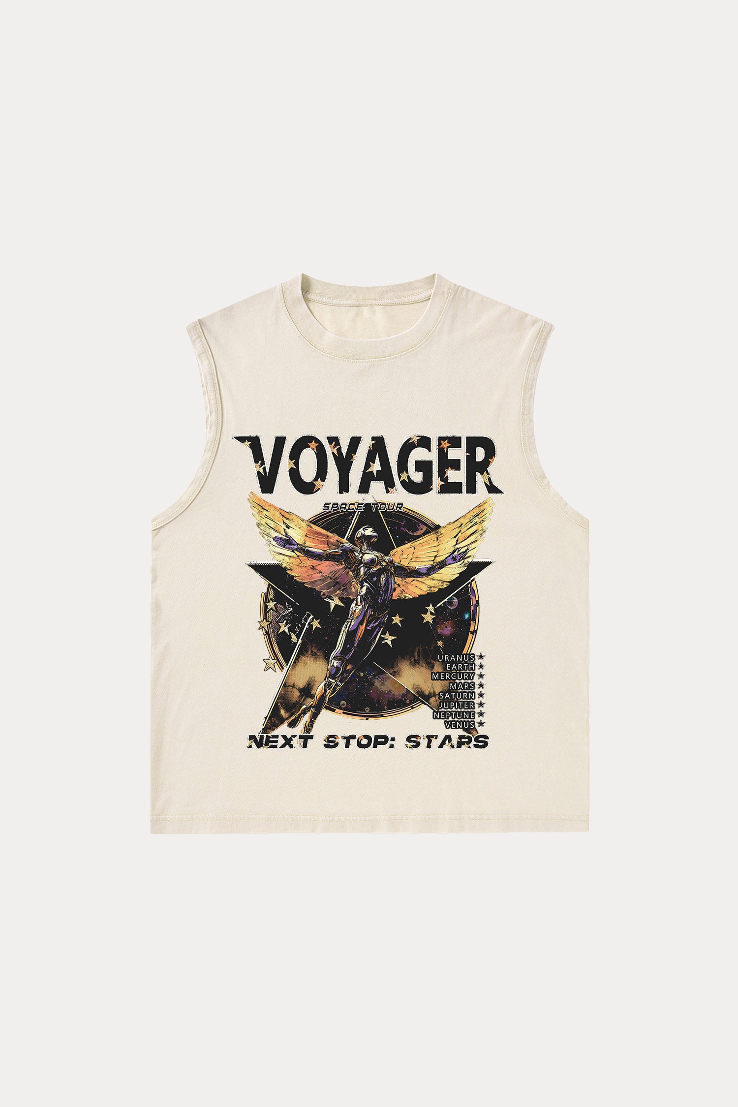 Evilnova Voyager Washed Tank Top-Evilnova