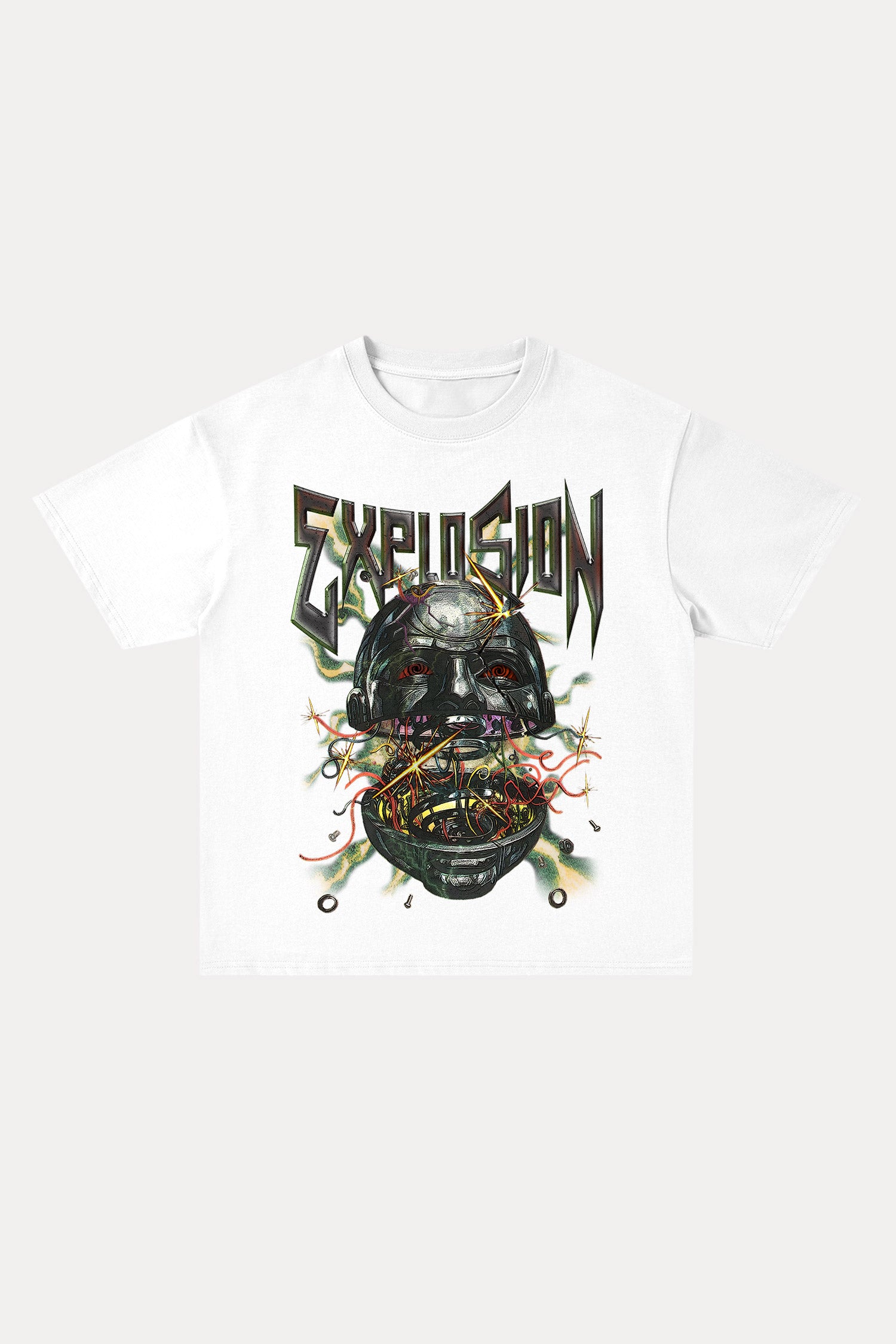 Evilnova Explosion Cotton Oversize T-Shirt-Evilnova