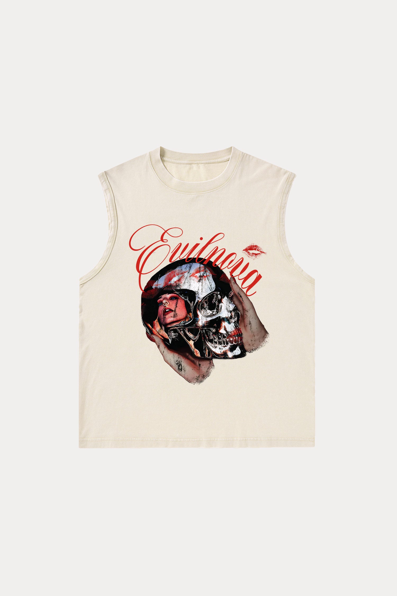 Evilnova Reflections Washed Tank Top-Evilnova