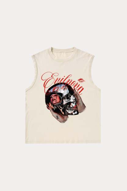Evilnova Reflections Washed Tank Top-Evilnova